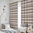 thumbnail image 5 of Blackout Kids Curtains,Green and Red Christmas Plaid Pattern Childrens Insulated Curtains Set Of 2,Bedroom Essentials,Toddler Room Decor 52"x84", 5 of 5