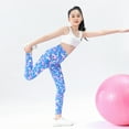 thumbnail image 4 of Gyratedream Toddler And Little Girls Printed Leggings Yoga Pants Multipack Leggings For Kids 3-12T, 4 of 8