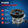 thumbnail image 3 of MOCA AUTOPARTS Power Steering Pump Fit for 2012-2017 Jeep Wrangler 3.6L, 3 of 9