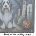 thumbnail image 5 of Bearded Collie Spooky Halloween Glass Cutting Board Large 12 in x 15 in, 5 of 5
