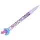 thumbnail image 3 of Black Gel Pen Liquid Paillette Handle Cartoon Cap Painting Writing Stationery Soft RubberPurple Pen Holder 26-27s, 3 of 5