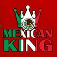 thumbnail image 5 of Wild Bobby Mexican King Mexican Queen Couples Tee Matching Valentine's Day Shirts , Red, Mens S-Womens XL, 5 of 6