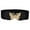 Black, variant on ZHENHONG Buckle Belt for Women Vintage Wide Elastic Waistband Elegant Decorative Buckle Belt Women's Accessories Belt Black