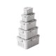 thumbnail image 1 of Caja Conservación Apilable para Guardar Verduras Organizador Refrigerador Contenedores Drenaje Con Tapa Gran Capacidad Mantener Los Alimentos Frescos, 1 of 9