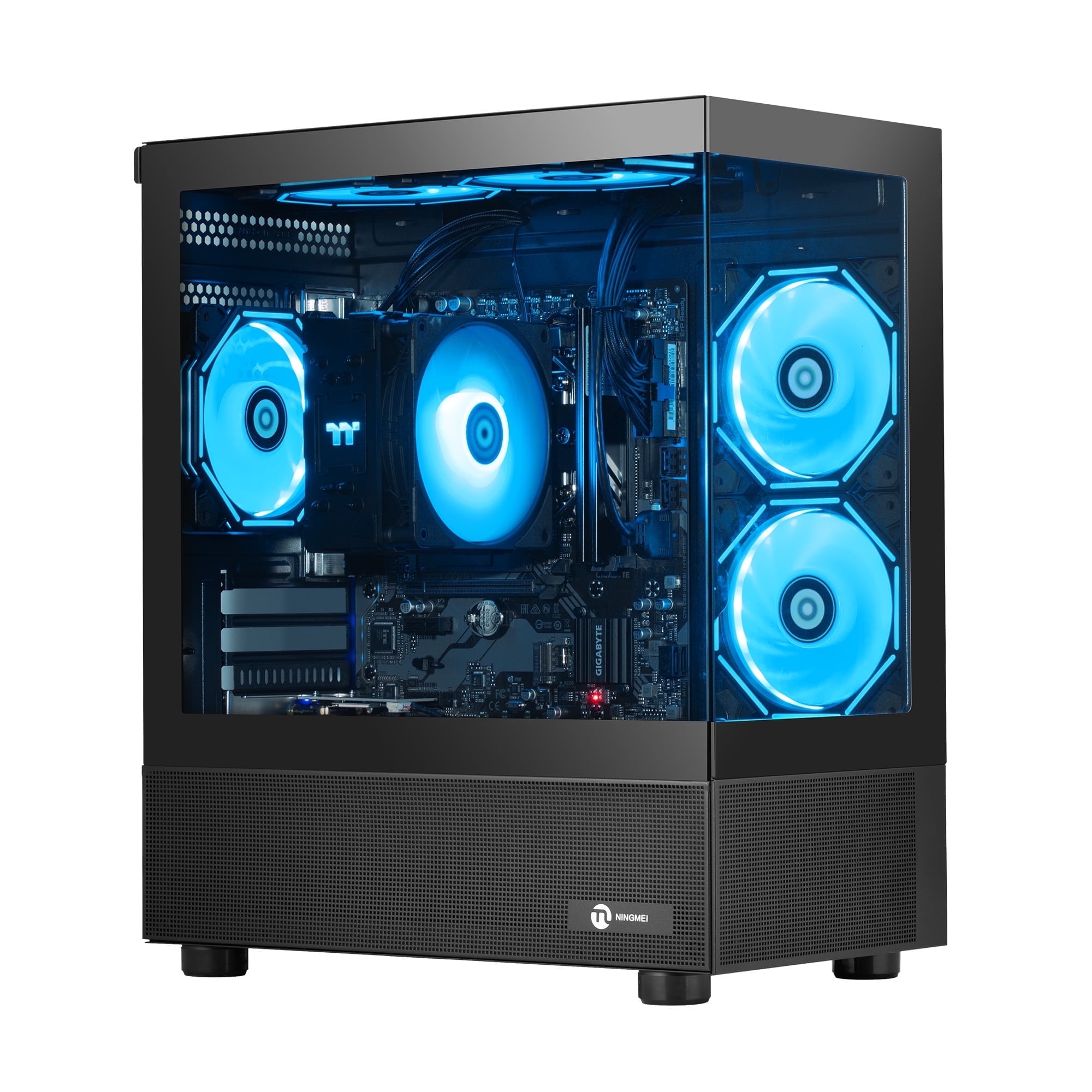 Ningmei Gaming PC Desktop AMD Ryzen 7 5700G Computer Tower