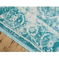 thumbnail image 3 of Unique Loom New Classical Rectangular Distressed Traditional Area Rugs, Blue, 3 of 4