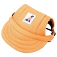 thumbnail image 1 of Pet Baseball Cap - Qyaukm Dog Hat Dog Sun Hat Dog Baseball Cap Dog Trucker Hat Dog Hats for Small Medium Large Dogs with Ear Holes Adjustable Breathable Design Outdoor All Season, 1 of 9