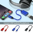 thumbnail image 2 of Soumake USB C to USB Adapter Type C OTG Cable USB C Male to USB 2.0 Female Cable Adapter for Office, 2 of 5