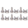 thumbnail image 2 of Kit d'Assortiment d'Écrous de Cage, 50 Ensembles Cage M5 Montage en Rack Cage Écrous Vis Utilisation Pratique, 2 of 8