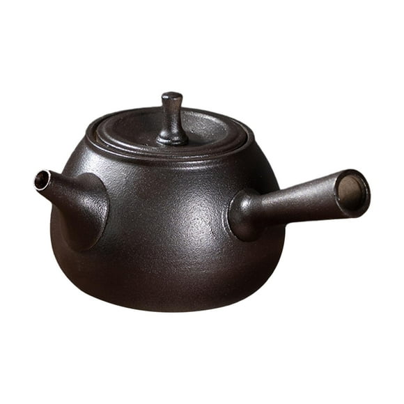 DOLITY 800ml Ceramic Teapot Blooming and Loose Tea Leaf Kettle Rustic Porcelain Tea Pot