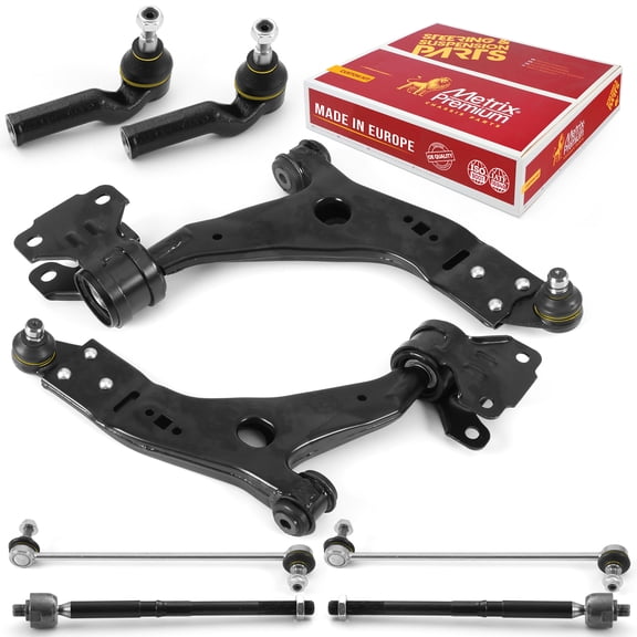 Metrix Premium Chassis Parts - 8 PC Front End Suspension Kit Fits 2013-2015 Ford Escape, Replacement ES800954, ES800955, EV800898, K750554, RK622136, RK622161, Made in Europe