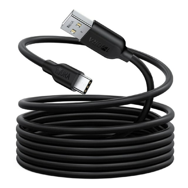 Cable de Carga y Datos Tipo C 1Hora 2m Negro