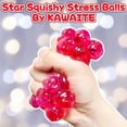 thumbnail image 2 of Pelota de malla de uva para aliviar el estrés (1 paquete) Juguetes sensoriales - Pelotas de estrés para niños y adultos - Pelota elástica para apretar juguetes para antiestrés, relajarse, mejorar, 2 of 4