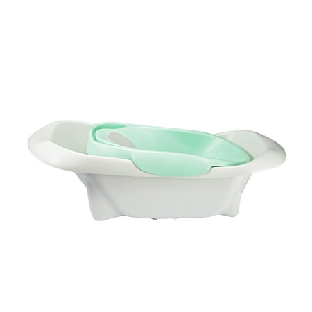 The First Years 4-in-1 Warming Comfort Tub, Newborn to Toddler Baby Bathtub,