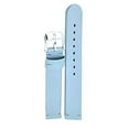 thumbnail image 3 of HIRSCH Milano Leather Watch Strap - Blue - L - 18mm - Stainless Steel SIlver Buckle, 3 of 7