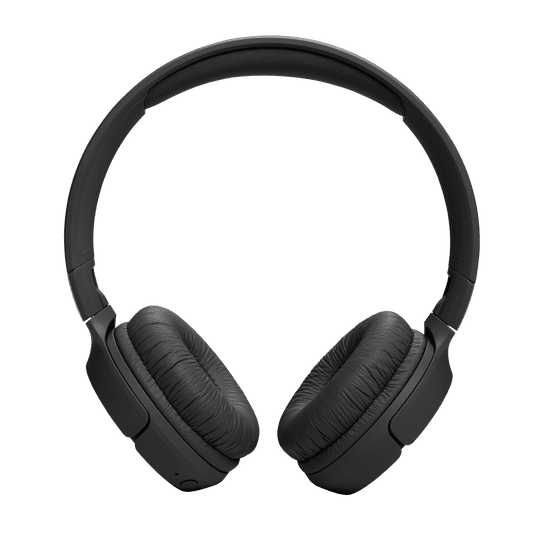 JBL Tune 520BT Wireless on-Ear Headphones, Bluetooth 5.3, 57 Hours Battery, Built-in Mic, Foldable, Black (Sold Without Manufacturer Warranty)