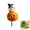 C, variant on 2026 New Skeleton Riding Rooster Garden Stake, Plane Realistic Halloween Winged Chicken Ornament Garden Stakes, Metal Chicken Decorative, Suitability for Garden, Yard, Lawn, Outdoor Decor