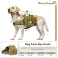 thumbnail image 3 of Mochila para Perro Himal Outdoors Táctica para Senderismo en Perros Grandes, 3 of 7