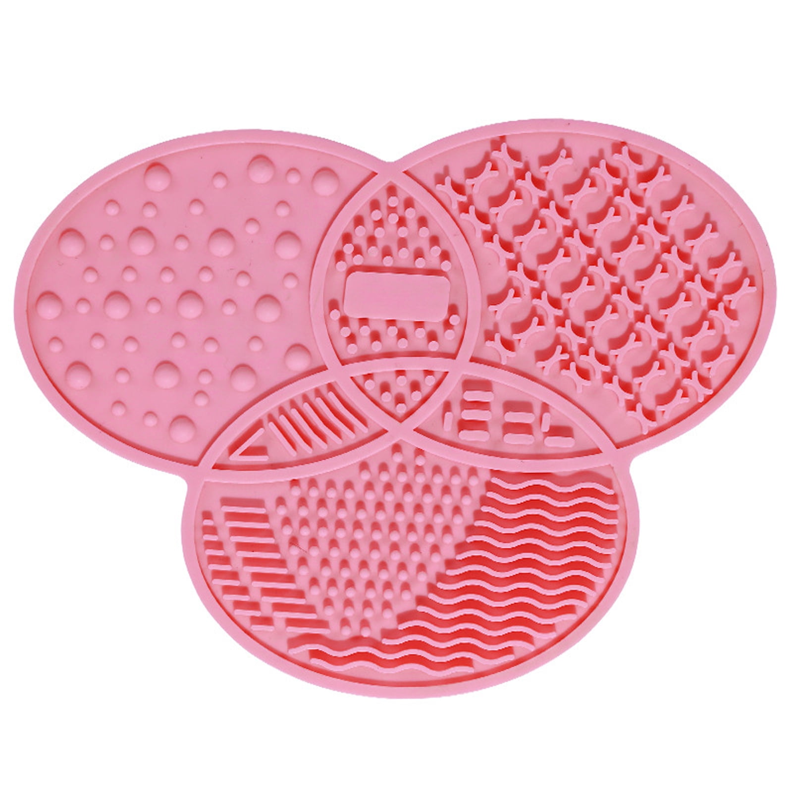 Washing Tool Scrubber Board Multi Section Portable Makeup Brush