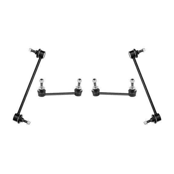 PartsW - 4 Pc Front & Rear Sway Bar End Links, Driver & Passenger Side Suspension Kit