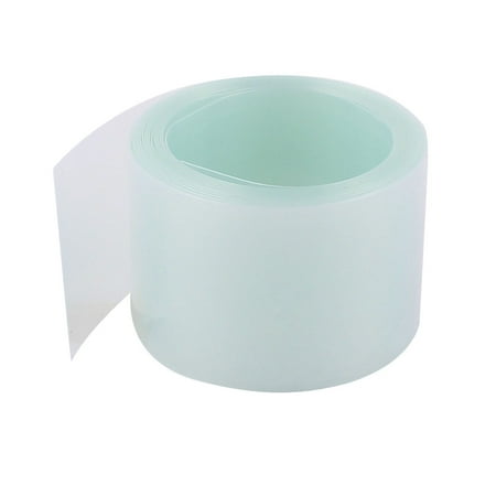 - 18.5mm Diameter 2M Length PVC Heat Shrink Tube Tubing Battery Wrap Clear