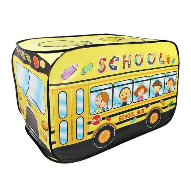 Tienda de juegos para niños, casa de juegos, juguete compacto, portátil, plegable, tienda de campaña para interior y exterior. autobús escolar