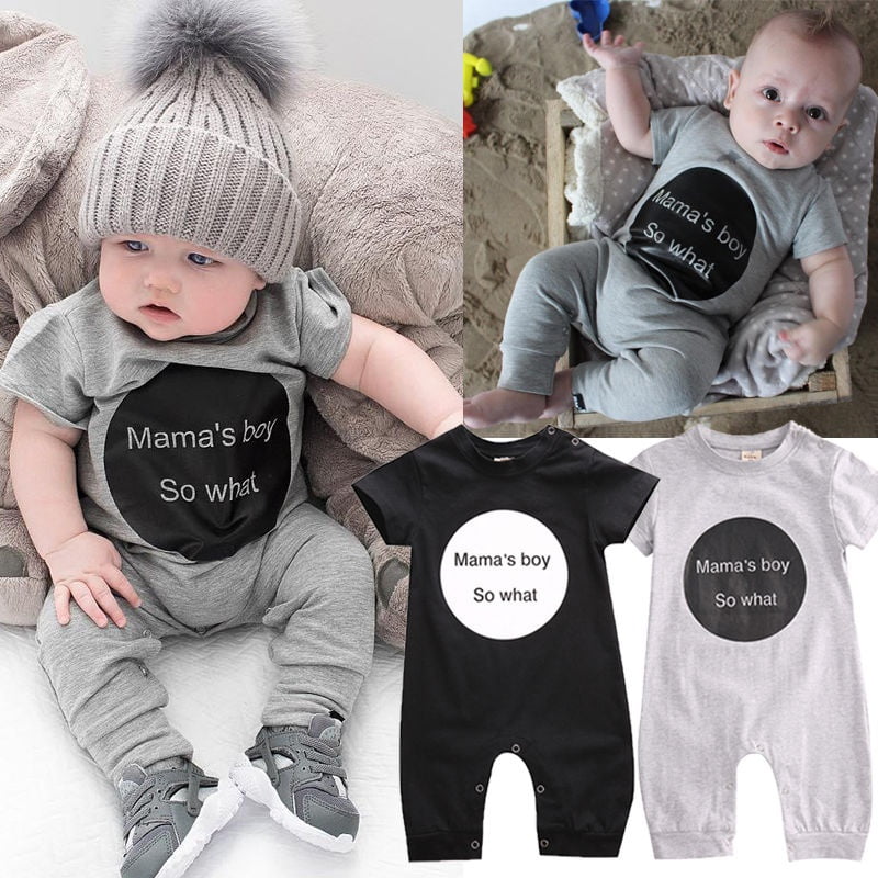 Nouveau ne Bebe Fille Garcon Body Romper Combinaison Tenue de Jeu Vetements Walmart
