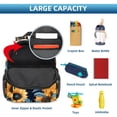 thumbnail image 5 of Panda Sunflower Traveling Backpack School Bags Cute College Backpack Baby Bag Lightweight Large Capacity Printed Design Adjustable Shoulder Strap Suitable, 5 of 6