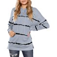 thumbnail image 2 of Chandail-Over Fin pour Femmes Hauts Amples Décontractés Chandail Mode Confortable Chandails en Molleton Manches Longues Blouses Chemises Femmes, 2 of 4