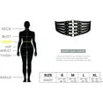 thumbnail image 3 of Ceinture Large en Cuir PU pour Femmes Mode Rivets Creux Ceinture Extensible, 3 of 7