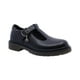 thumbnail image 1 of Zapato escolar Coqueta para niña de piel negro Martín con diseño tipo T, 1 of 6