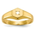 thumbnail image 1 of 14K Yellow Gold Ring Band 2 to 5 mm (tapered), Size 5, 1 of 5