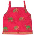 thumbnail image 3 of Chandrakala Kids Lehenga Choli Set for Girls Indian Traditional Animal Print Ethnic Wear Dress Skirt Tops-6-18 Months, Magenta (KL102MAG1), 3 of 4
