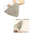 thumbnail image 6 of Gradient Texture Hand Towel Household Bathroom Microfiber Absorbent Towel Kitchen Hanging Cleaning Cloth, 6 of 6