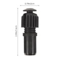 thumbnail image 2 of LIFKOME 2Set Inner Shaft Shrapnel Fastener Black Plastic Spring Design for Industrial Use, 2 of 8