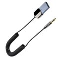 thumbnail image 4 of Receptor Bluetooth 5.0 con micrófono, conexión automática, llamadas manos libres, transmisor y receptor Bluetooth para coche, 4 of 10