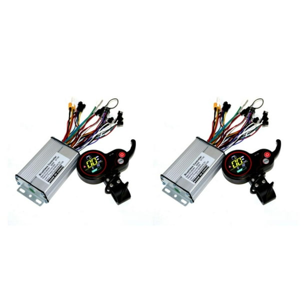 Naiovety Controlador de scooter eléctrico de fácil instalación - Operación de bajo ruido Protección contra sobrecorriente 36V 36V 2Conjunto