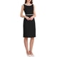 thumbnail image 2 of Vestido de lápiz sin mangas con cuello barco de strass para mujeres Inspire Chic XL negro, 2 of 5