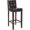 Cherry Mahogany/Cream, variant on Safavieh Thompson Bar Stool-Color:Cherry Mahogany/Brown