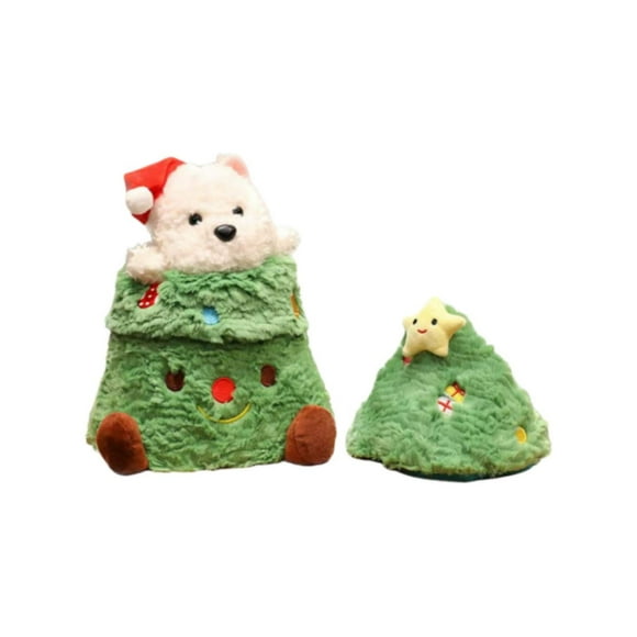 Poupée d'Animal d'Arbre Festive pour Décoration de Fête à la Maison Confortable pour Transmettre Chaleur et Bénédictions