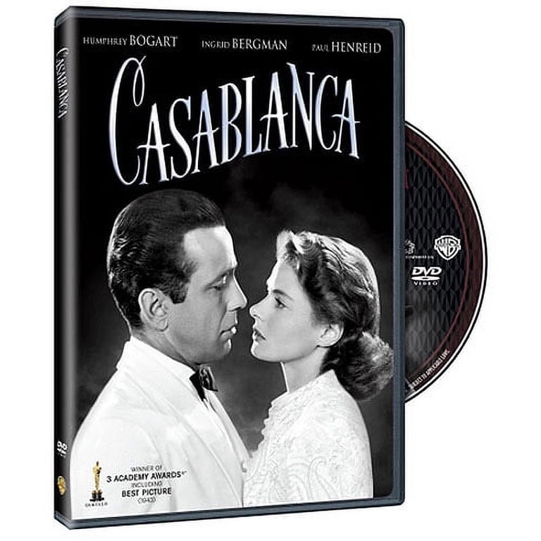 SDS, DVD, Casablanca Classic Movie with Bonus Features - Walmart.com
