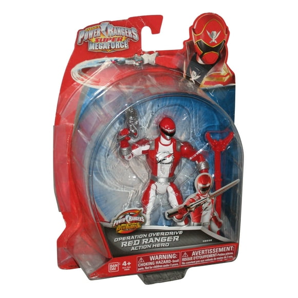 Power Rangers Super Megaforce 5" Operation Overdrive (2014) Bandai Action Hero Figure