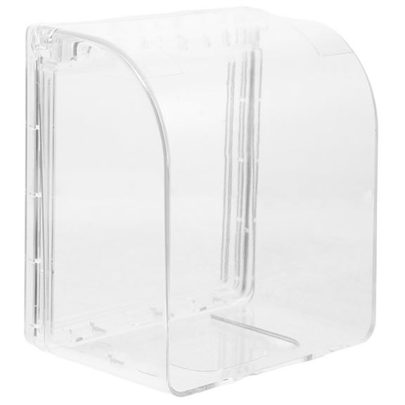 Clear Strip Waterproof Cover for Plugs and Sockets Rainproof Box Panel