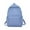 Blue_BC03, variant on Backpacks for Men Women Lightweight Solid Color Bag College Backpack Cute Aesthetic Backpack Casual Daypack Saffron 15.7 In