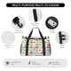 thumbnail image 4 of Disketp Cute French Bulldog Bolsa de Viaje Tipo Duffle, Bolso de Mano para Fin de Semana para Mujer, Bolsa de Gimnasio Ligera para Hombre, Esencial para Viajes, 4 of 7