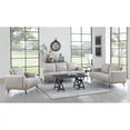 thumbnail image 2 of Kester 2-piece Recessed Track Arm Living Room Set Beige, 2 of 4