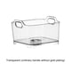 thumbnail image 3 of Advancent Cómoda cesta de transporte con asa cuidadosa y gran capacidad que hace que sea lo suficientemente multifuncional. Cocina y Comedor transparente sin, 3 of 6