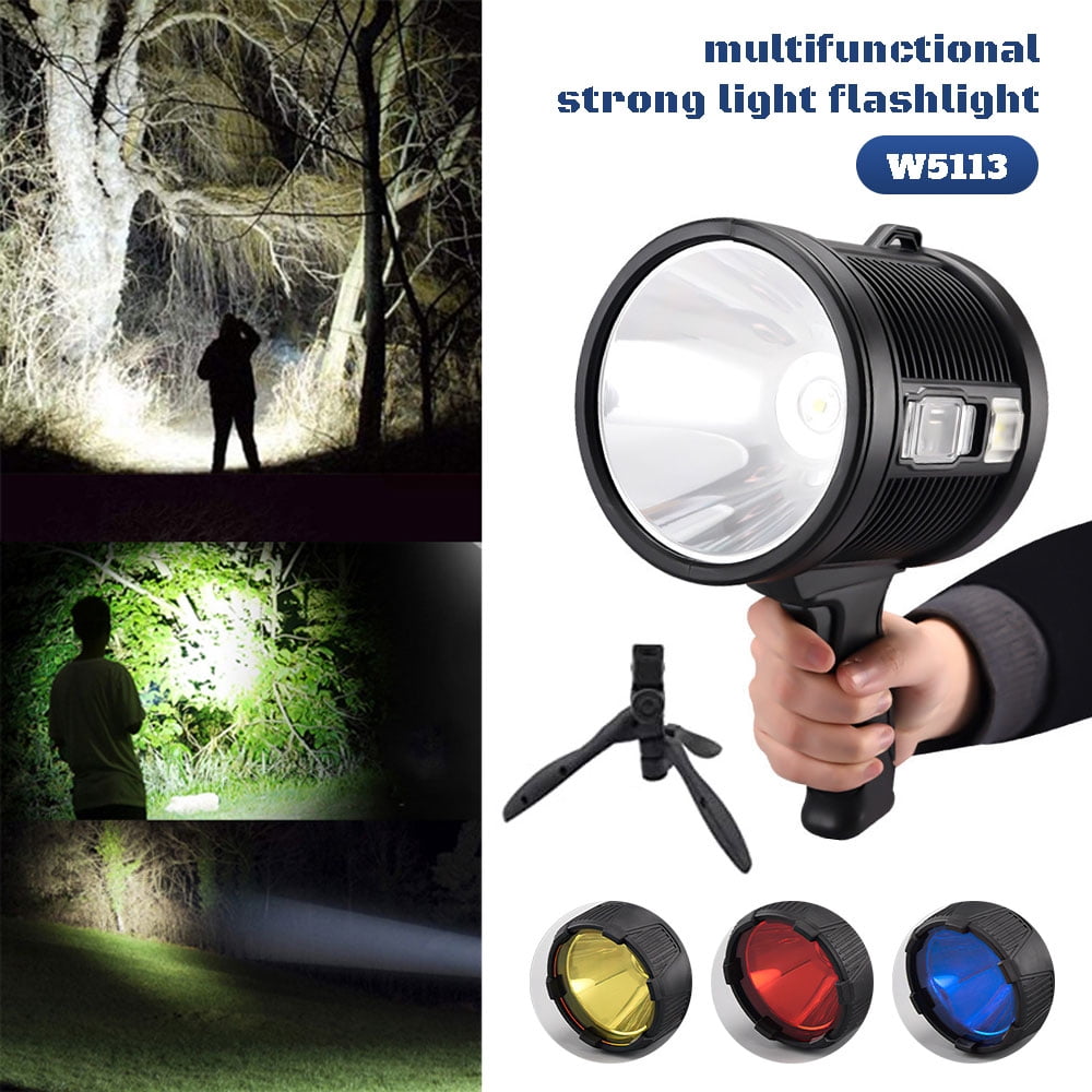 Solar LED Flashlight W5113 - Outdoor, Camping, Emergency