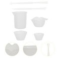 thumbnail image 1 of Mobutofu Silicone Measuring Cups Tool Kit for Crafters Pouring Resin Crafting 1 Set, 1 of 8