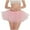 Pink, variant on qolati Tulle Skirts for Women Petticoat Ballets Skirts Short Prom Dress Up Layered Princesses Dance Mesh Mini Skirts